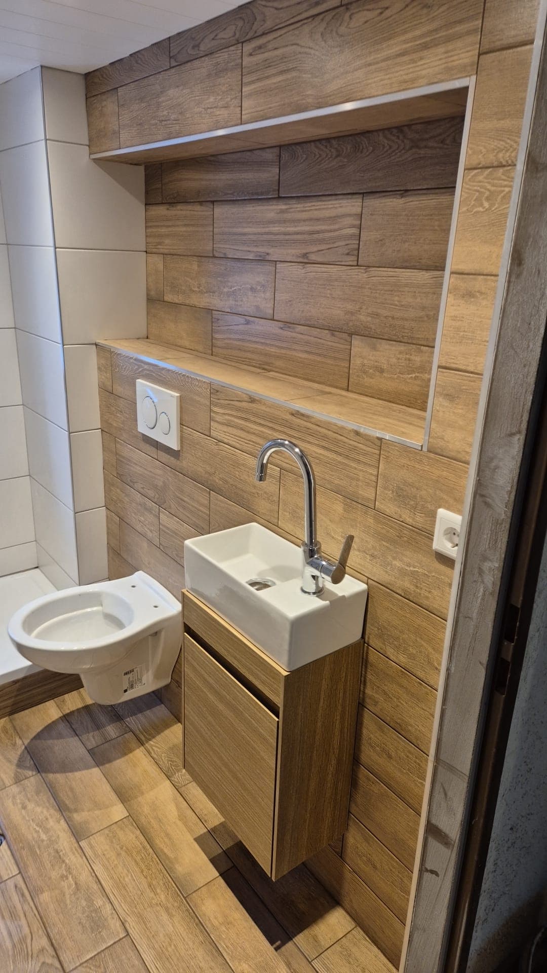 Umbau eines Kellers zum Badezimmer